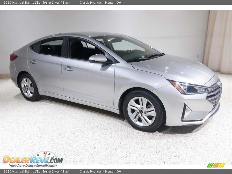 2020 Hyundai Elantra SEL Stellar Silver / Black Photo #1