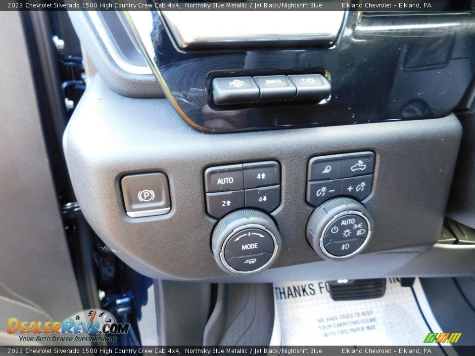 Controls of 2023 Chevrolet Silverado 1500 High Country Crew Cab 4x4 Photo #30