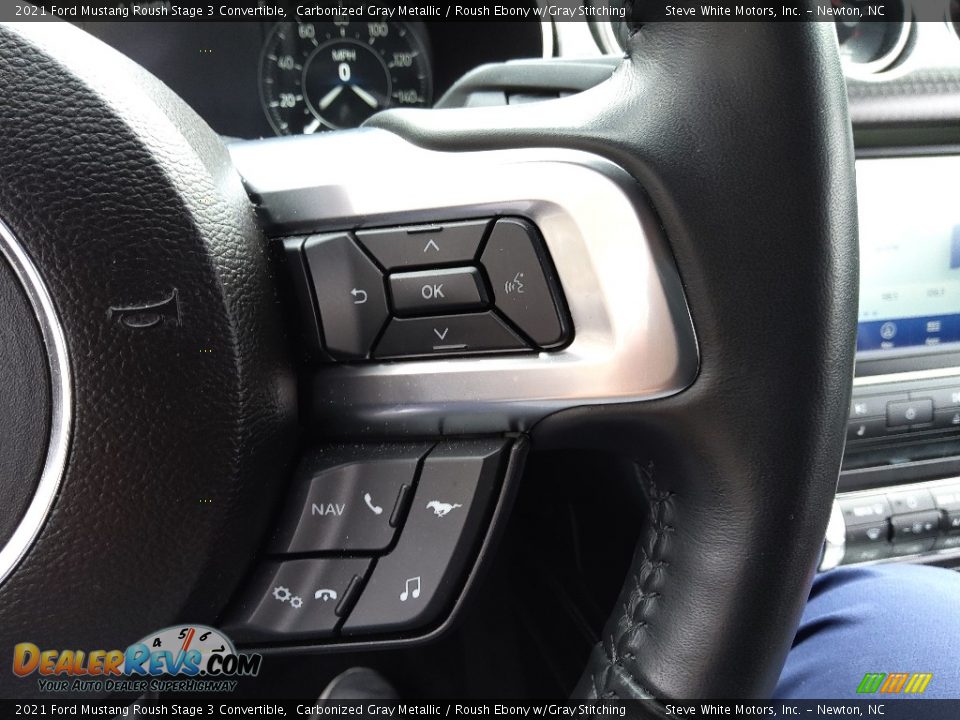 2021 Ford Mustang Roush Stage 3 Convertible Steering Wheel Photo #23