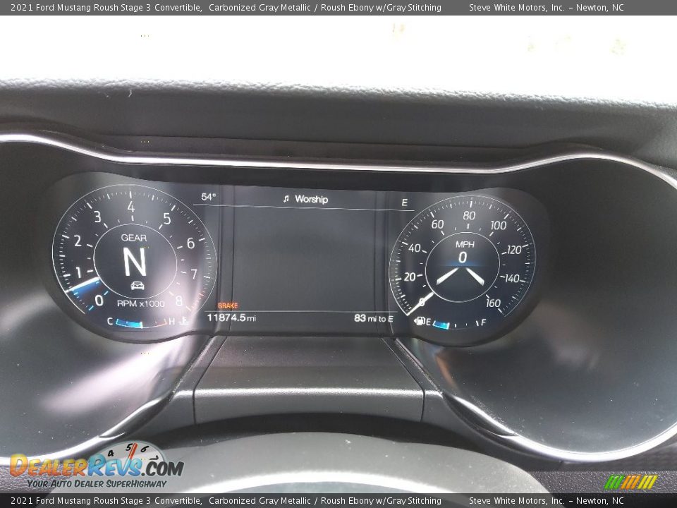 2021 Ford Mustang Roush Stage 3 Convertible Gauges Photo #24