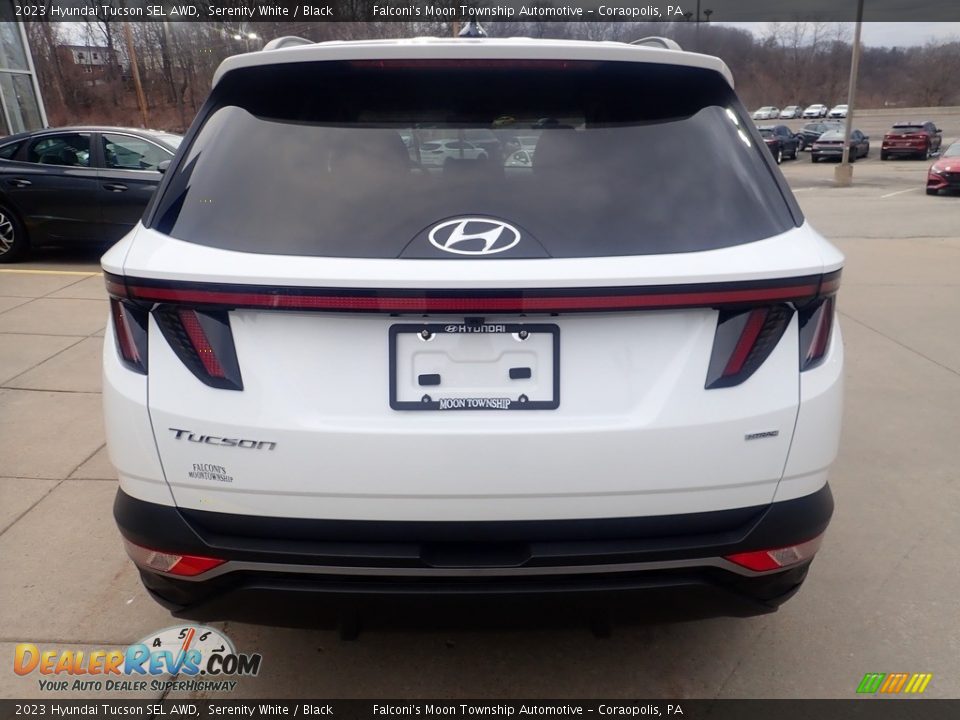 2023 Hyundai Tucson SEL AWD Serenity White / Black Photo #3