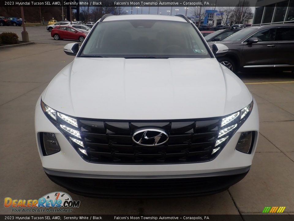 2023 Hyundai Tucson SEL AWD Serenity White / Black Photo #8