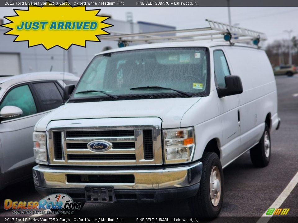 2013 Ford E Series Van E250 Cargo Oxford White / Medium Flint Photo #1