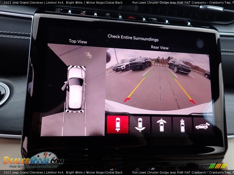 2023 Jeep Grand Cherokee L Limited 4x4 Bright White / Wicker Beige/Global Black Photo #17