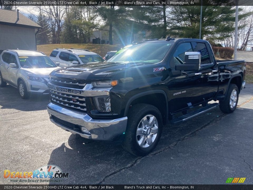 2020 Chevrolet Silverado 2500HD LTZ Crew Cab 4x4 Black / Jet Black Photo #3