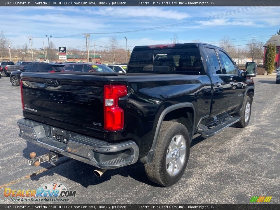 2020 Chevrolet Silverado 2500HD LTZ Crew Cab 4x4 Black / Jet Black Photo #7