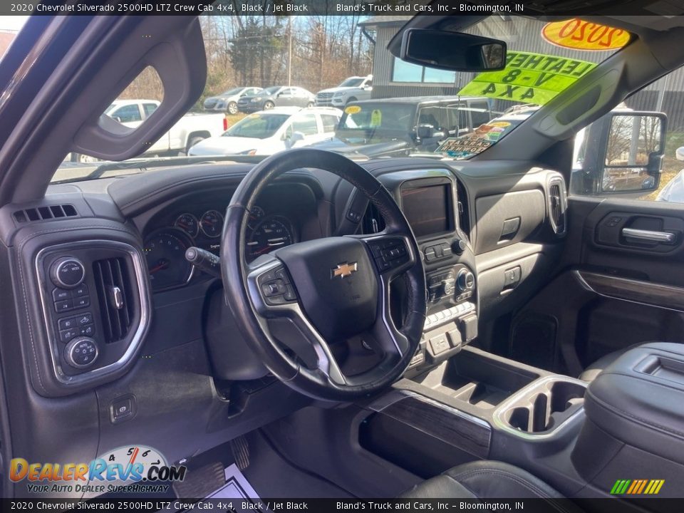 2020 Chevrolet Silverado 2500HD LTZ Crew Cab 4x4 Black / Jet Black Photo #12