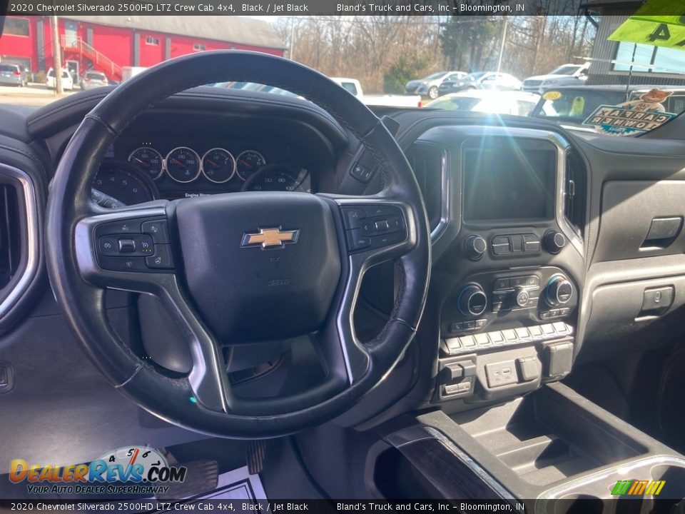 2020 Chevrolet Silverado 2500HD LTZ Crew Cab 4x4 Black / Jet Black Photo #16