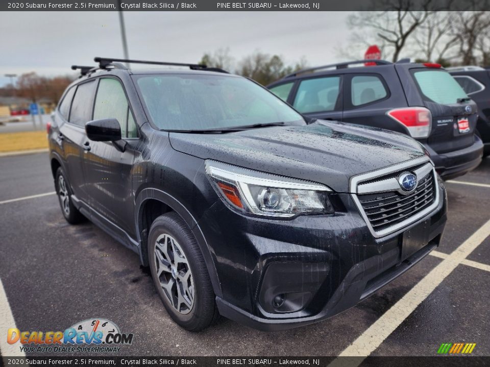 2020 Subaru Forester 2.5i Premium Crystal Black Silica / Black Photo #3