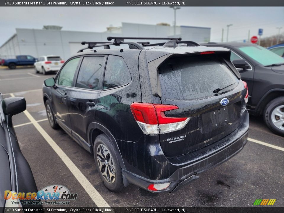 2020 Subaru Forester 2.5i Premium Crystal Black Silica / Black Photo #7