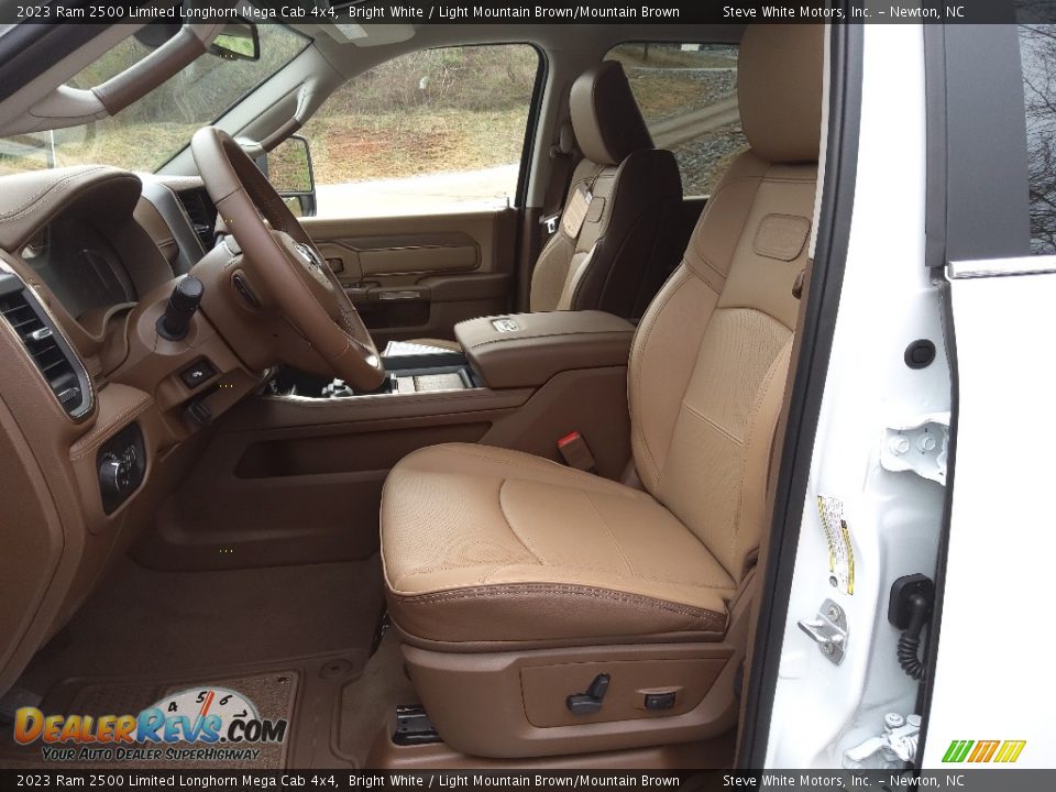 Light Mountain Brown/Mountain Brown Interior - 2023 Ram 2500 Limited Longhorn Mega Cab 4x4 Photo #11