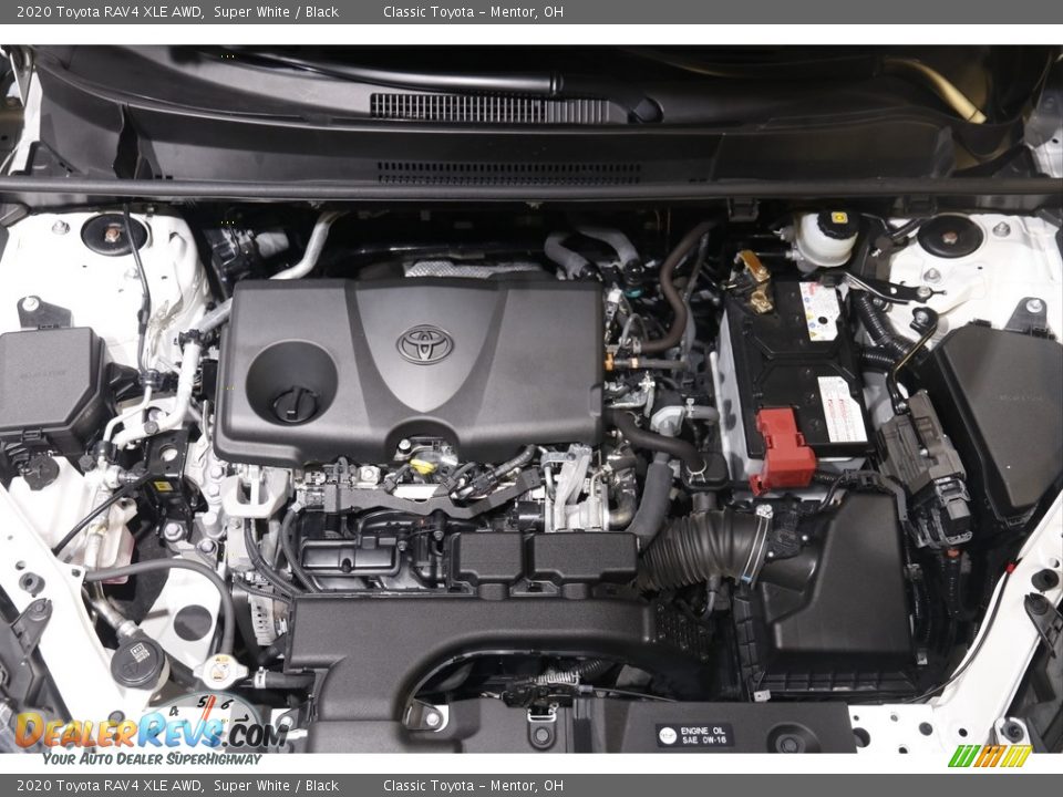 2020 Toyota RAV4 XLE AWD Super White / Black Photo #19