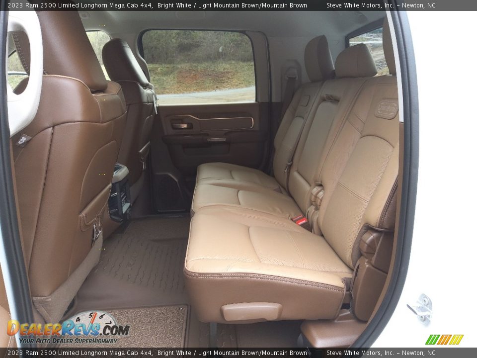 Rear Seat of 2023 Ram 2500 Limited Longhorn Mega Cab 4x4 Photo #15