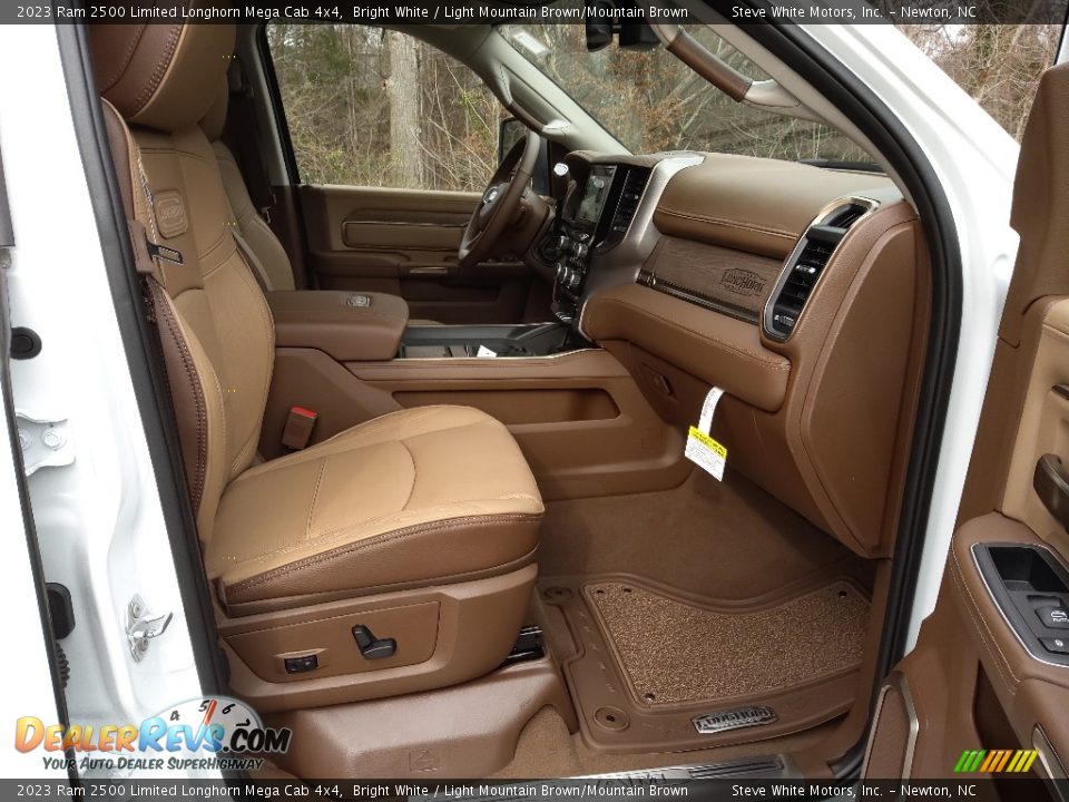 Front Seat of 2023 Ram 2500 Limited Longhorn Mega Cab 4x4 Photo #20