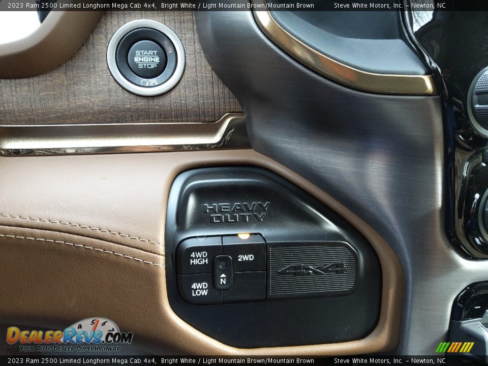 Controls of 2023 Ram 2500 Limited Longhorn Mega Cab 4x4 Photo #25