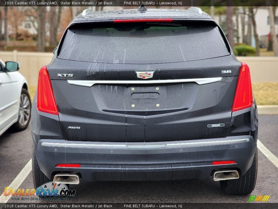 2018 Cadillac XT5 Luxury AWD Stellar Black Metallic / Jet Black Photo #3