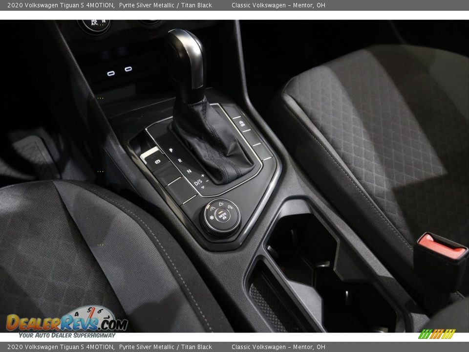 2020 Volkswagen Tiguan S 4MOTION Pyrite Silver Metallic / Titan Black Photo #13
