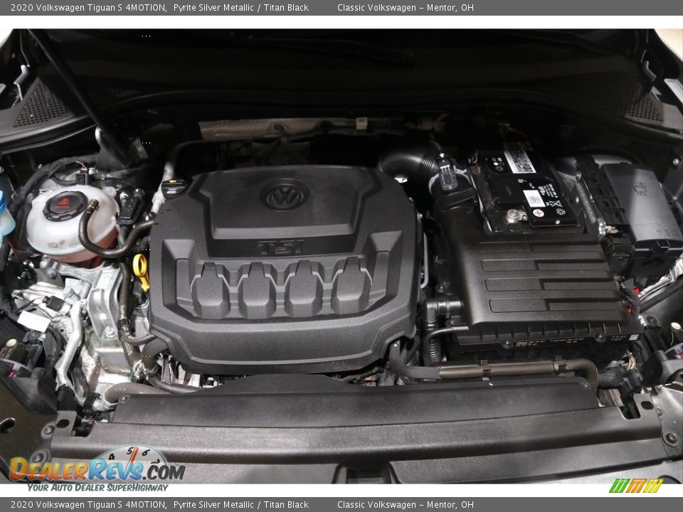 2020 Volkswagen Tiguan S 4MOTION Pyrite Silver Metallic / Titan Black Photo #18