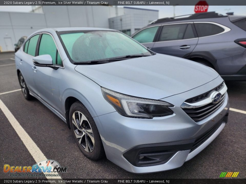 2020 Subaru Legacy 2.5i Premium Ice Silver Metallic / Titanium Gray Photo #2