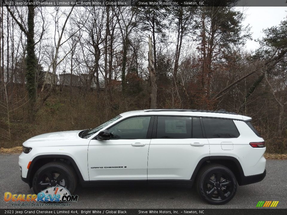 2023 Jeep Grand Cherokee L Limited 4x4 Bright White / Global Black Photo #1