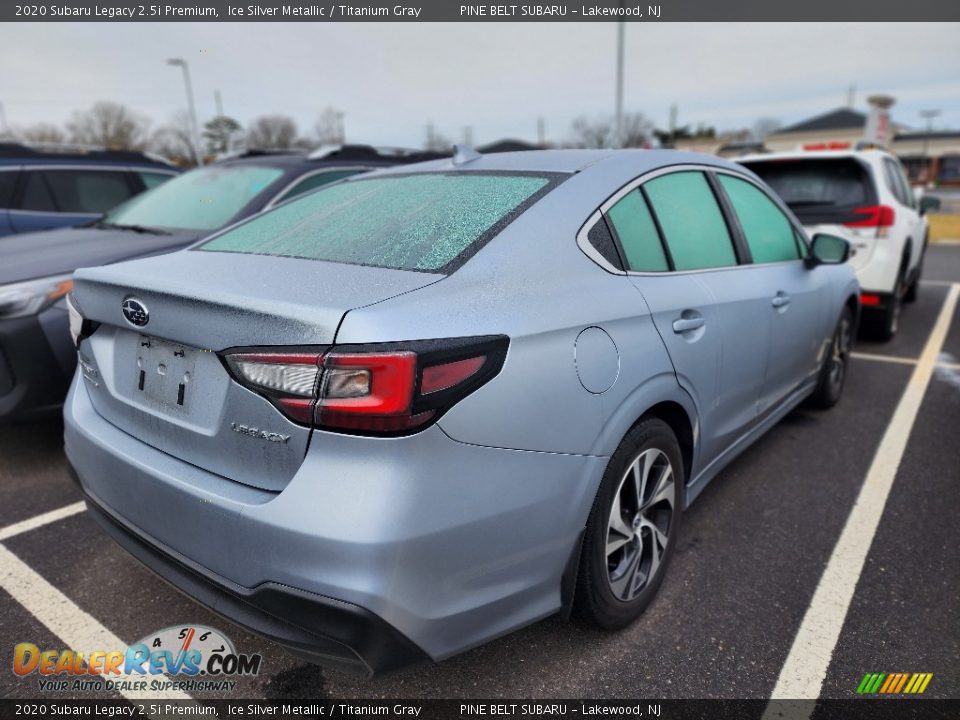 2020 Subaru Legacy 2.5i Premium Ice Silver Metallic / Titanium Gray Photo #3