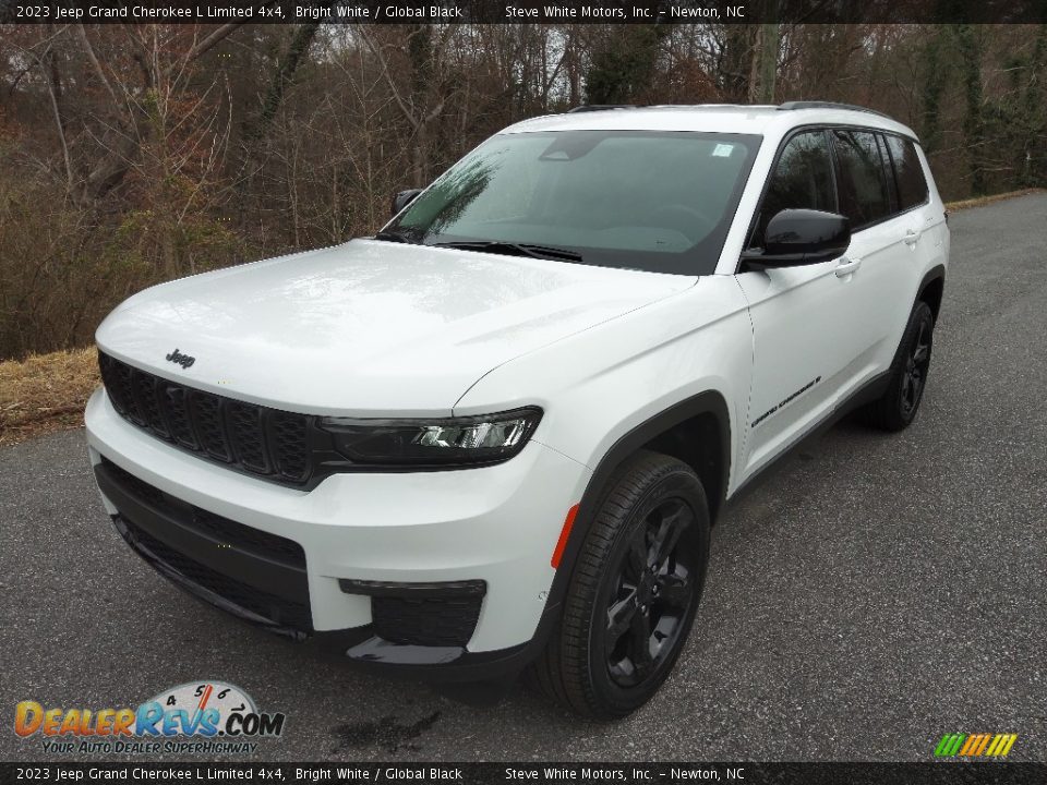 2023 Jeep Grand Cherokee L Limited 4x4 Bright White / Global Black Photo #2