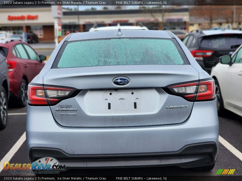 2020 Subaru Legacy 2.5i Premium Ice Silver Metallic / Titanium Gray Photo #4