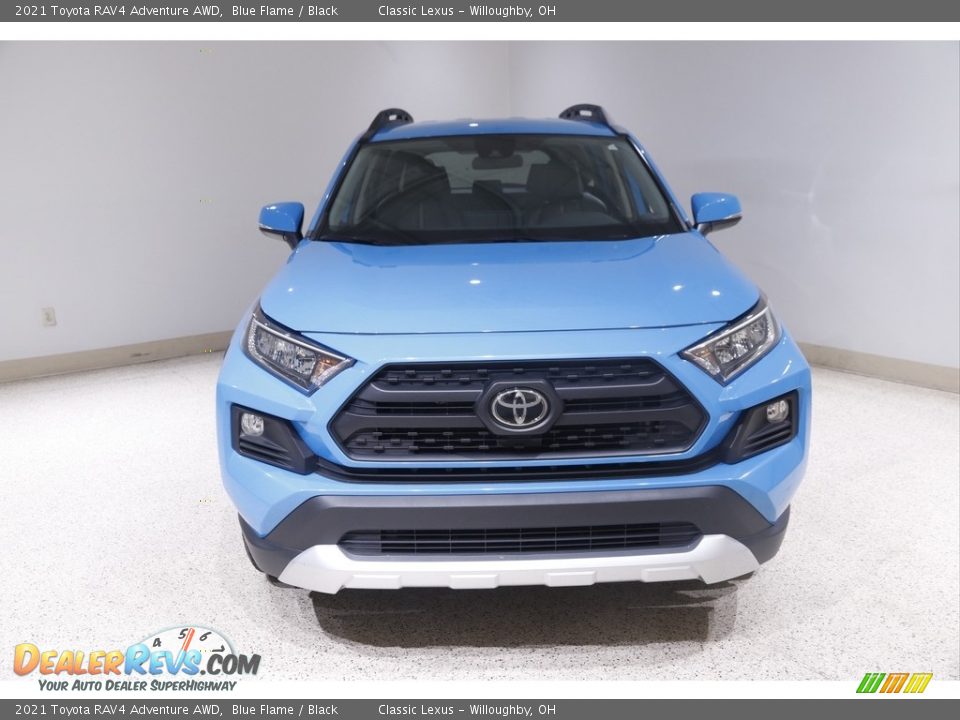 2021 Toyota RAV4 Adventure AWD Blue Flame / Black Photo #2