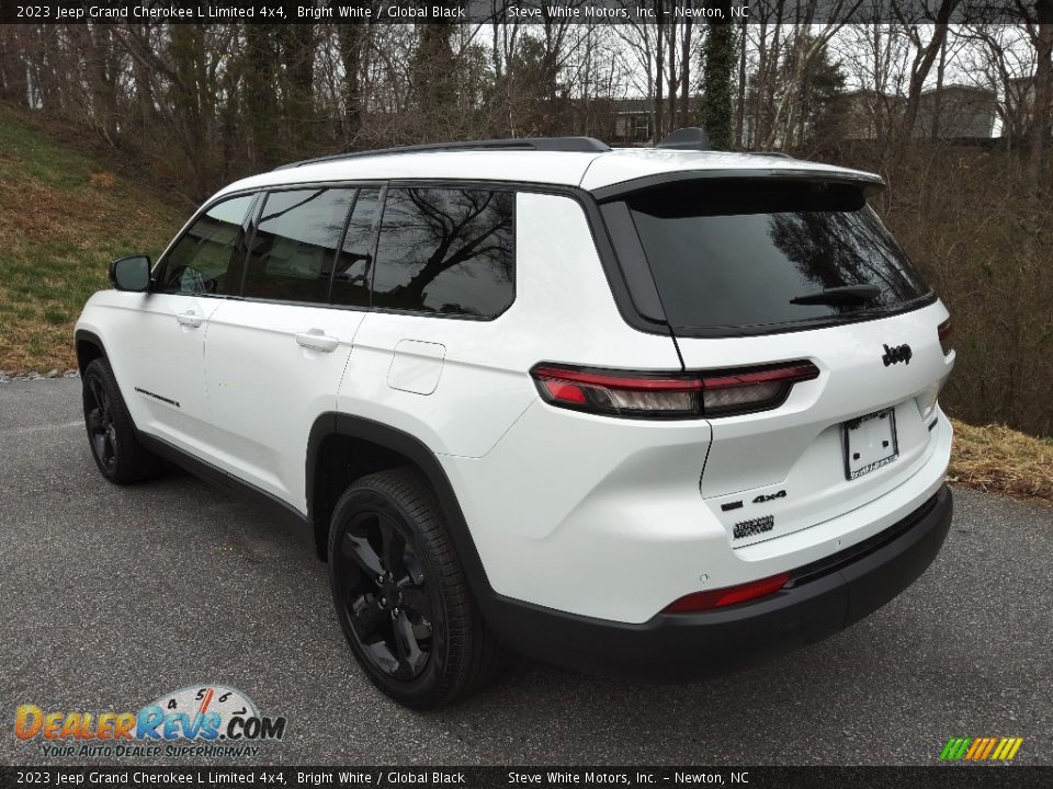 2023 Jeep Grand Cherokee L Limited 4x4 Bright White / Global Black Photo #8