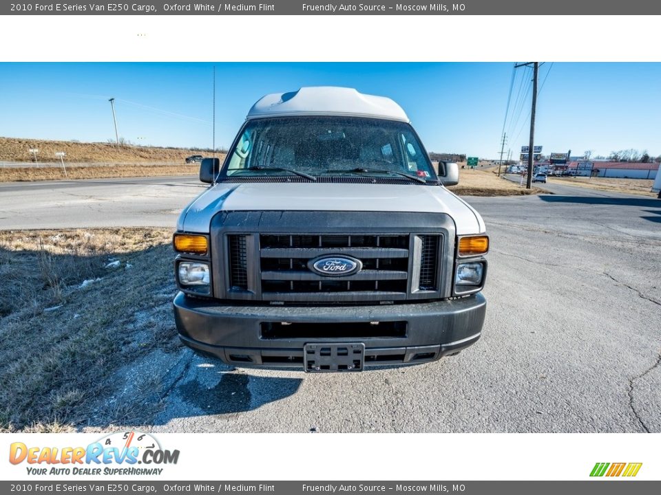 2010 Ford E Series Van E250 Cargo Oxford White / Medium Flint Photo #9