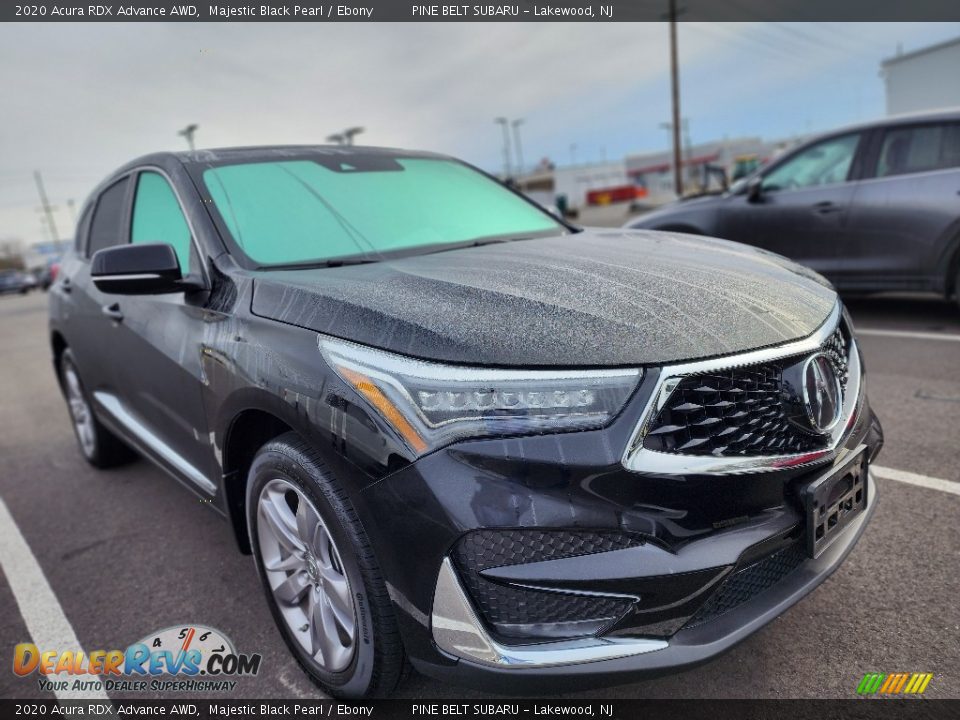 2020 Acura RDX Advance AWD Majestic Black Pearl / Ebony Photo #2