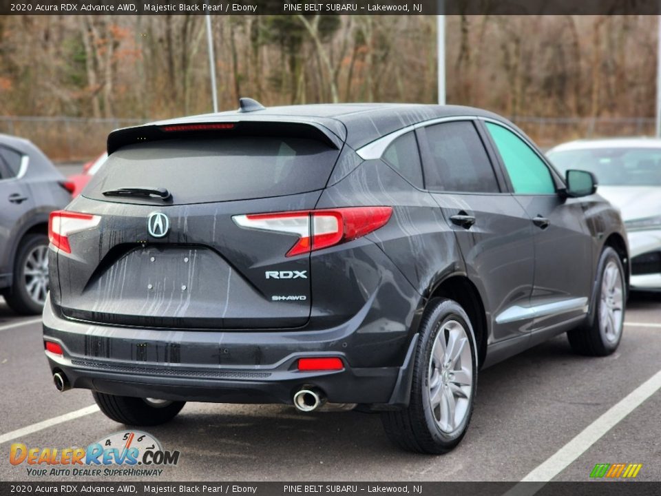 2020 Acura RDX Advance AWD Majestic Black Pearl / Ebony Photo #4