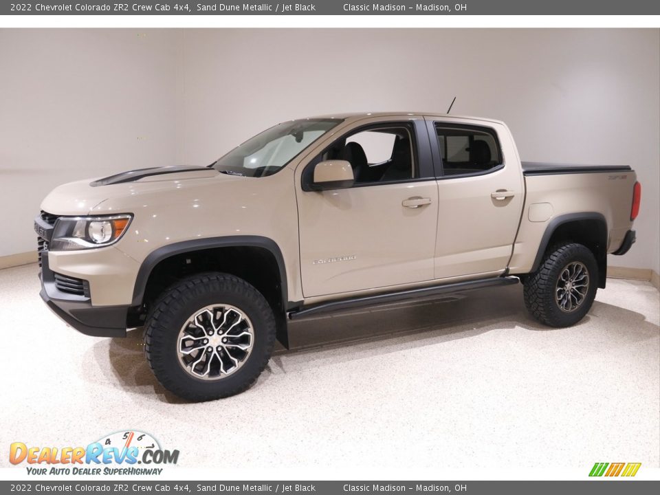 Sand Dune Metallic 2022 Chevrolet Colorado ZR2 Crew Cab 4x4 Photo #3