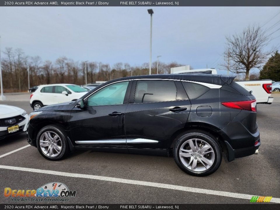 2020 Acura RDX Advance AWD Majestic Black Pearl / Ebony Photo #8