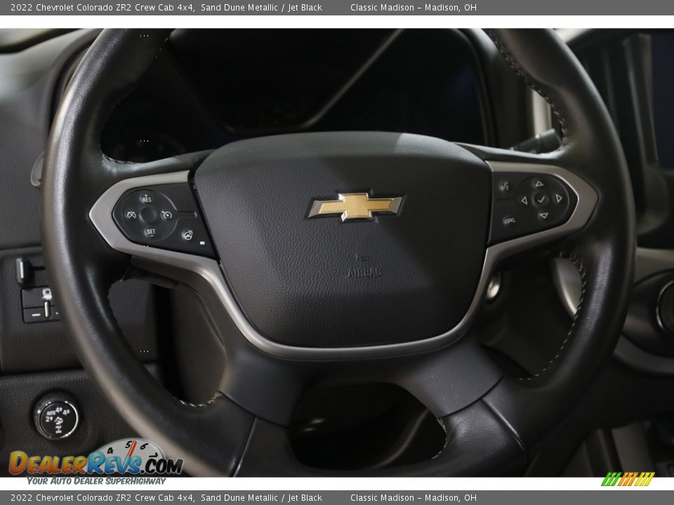 2022 Chevrolet Colorado ZR2 Crew Cab 4x4 Steering Wheel Photo #8