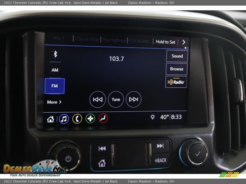 2022 Chevrolet Colorado ZR2 Crew Cab 4x4 Sand Dune Metallic / Jet Black Photo #11