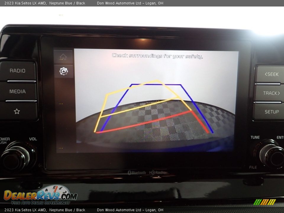 2023 Kia Seltos LX AWD Neptune Blue / Black Photo #3
