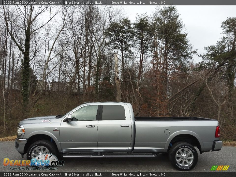 2022 Ram 2500 Laramie Crew Cab 4x4 Billet Silver Metallic / Black Photo #1