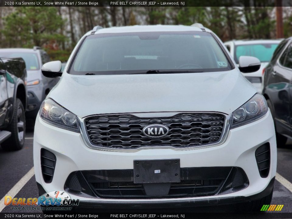 2020 Kia Sorento LX Snow White Pearl / Stone Beige Photo #2