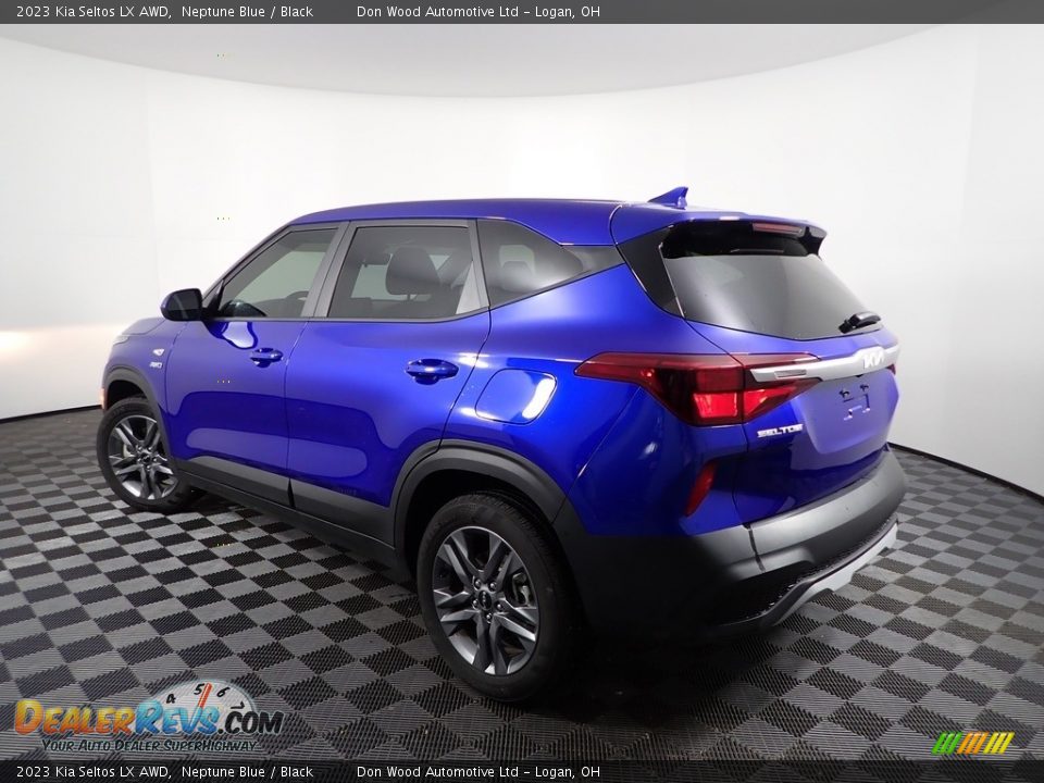 2023 Kia Seltos LX AWD Neptune Blue / Black Photo #6