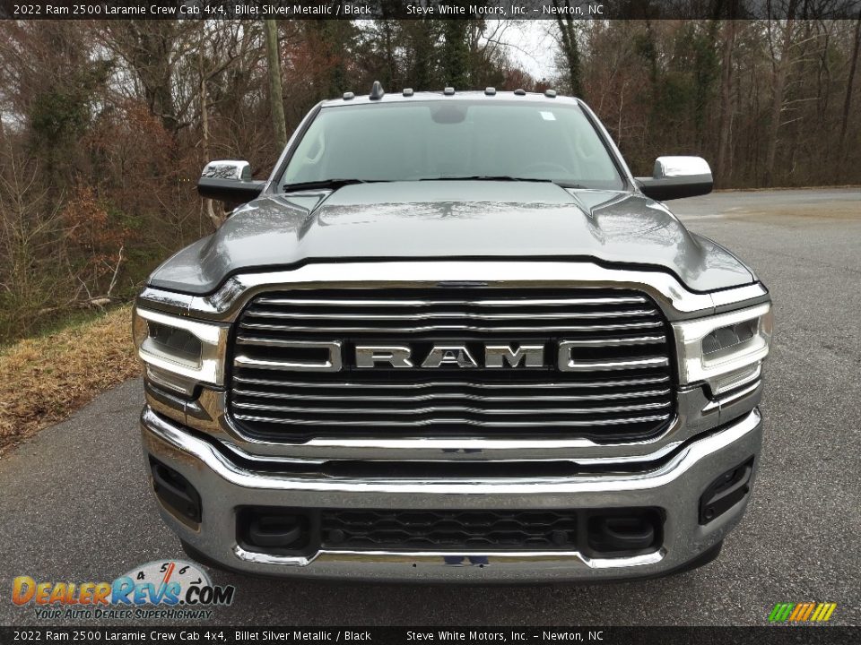 2022 Ram 2500 Laramie Crew Cab 4x4 Billet Silver Metallic / Black Photo #3