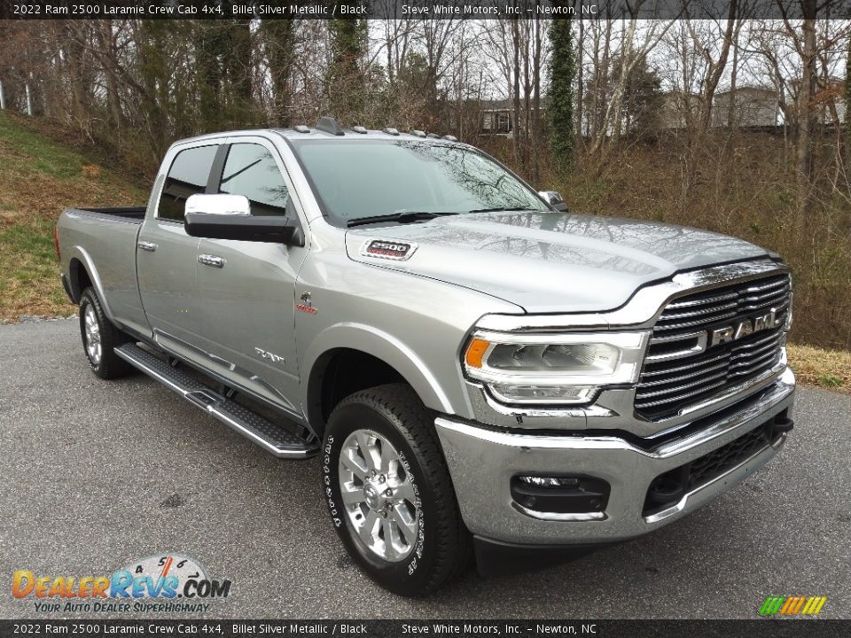 2022 Ram 2500 Laramie Crew Cab 4x4 Billet Silver Metallic / Black Photo #4