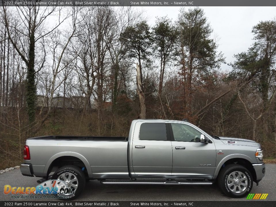 2022 Ram 2500 Laramie Crew Cab 4x4 Billet Silver Metallic / Black Photo #5