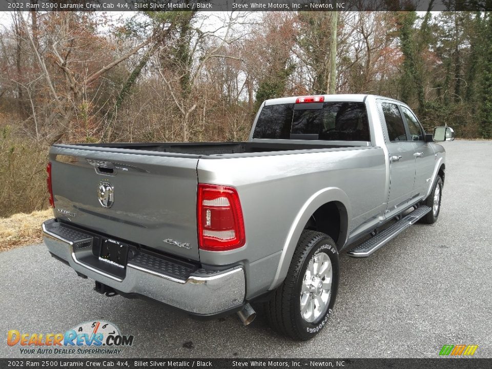 2022 Ram 2500 Laramie Crew Cab 4x4 Billet Silver Metallic / Black Photo #6