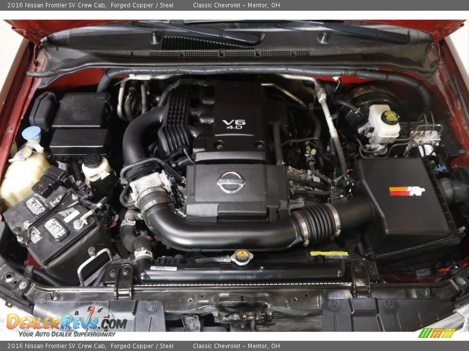 2016 Nissan Frontier SV Crew Cab 4.0 Liter DOHC 24-Valve CVTCS V6 Engine Photo #17