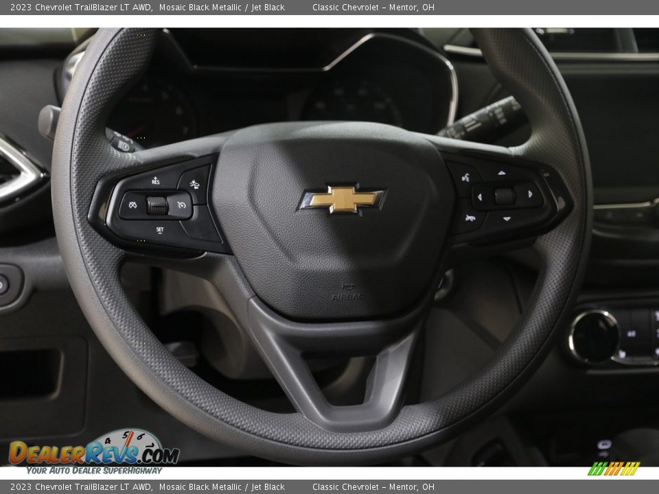 2023 Chevrolet TrailBlazer LT AWD Mosaic Black Metallic / Jet Black Photo #7