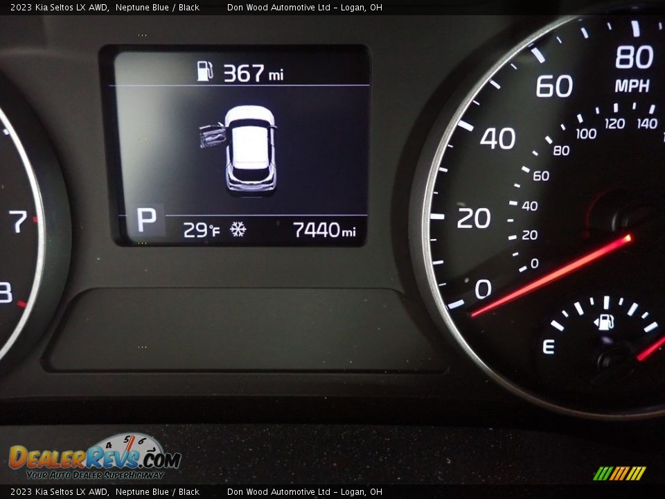 2023 Kia Seltos LX AWD Neptune Blue / Black Photo #30