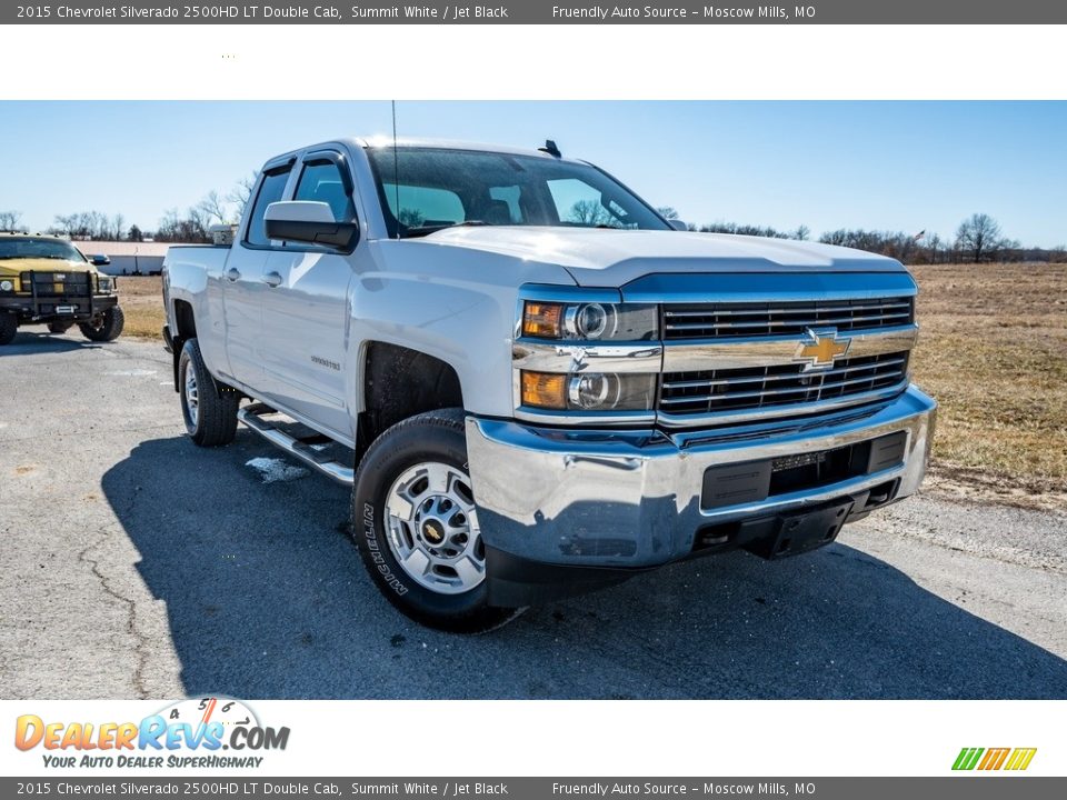 2015 Chevrolet Silverado 2500HD LT Double Cab Summit White / Jet Black Photo #1