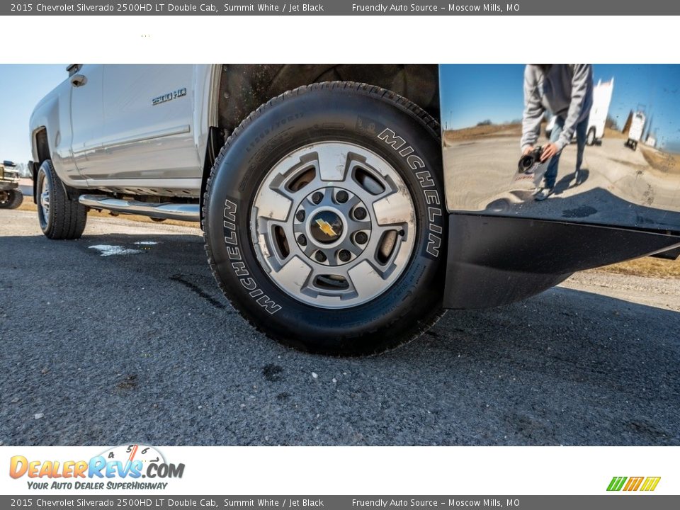 2015 Chevrolet Silverado 2500HD LT Double Cab Summit White / Jet Black Photo #2