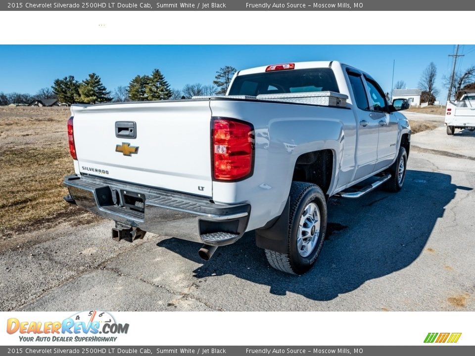 2015 Chevrolet Silverado 2500HD LT Double Cab Summit White / Jet Black Photo #4